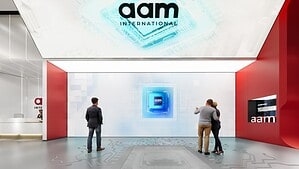 AAMI科技馆入口品牌区设计效果图