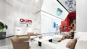 AAMI科技馆接待区设计效果图