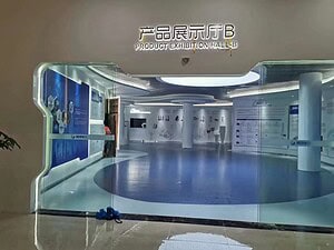 银河电力展厅产品展示厅B入口